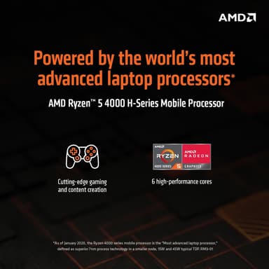 Lenovo IdeaPad Gaming 3 R5/8/256/1650 15.6" bärbar dator gaming