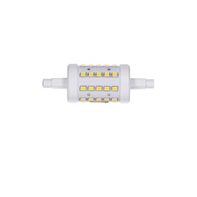 ECD Germany 10-pack R7S LED-lampor 7W 78mm lumen 480 AC 220-240V 360 °
