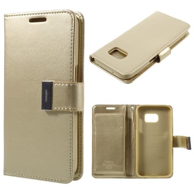 MERCURY Goospery Rich Diary Samsung Galaxy S7 - Champagne