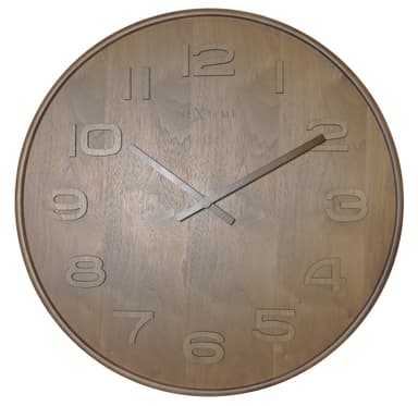 Wood Wood Medium ø35 Väggklocka brun/trä
