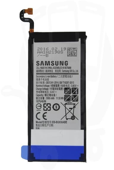 Batteri, Original EB-BG930ABE till Galaxy S7 (Bulk)