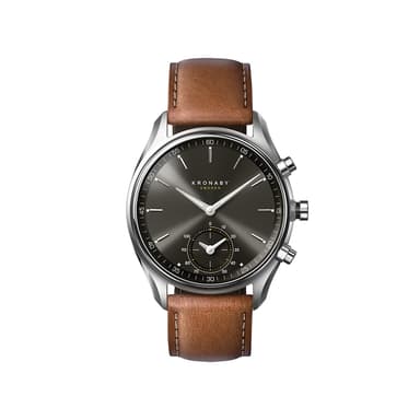 Kronaby Hybrid Smartklocka Sekel 43mm stal svart urtavla Elgiganten Elgiganten