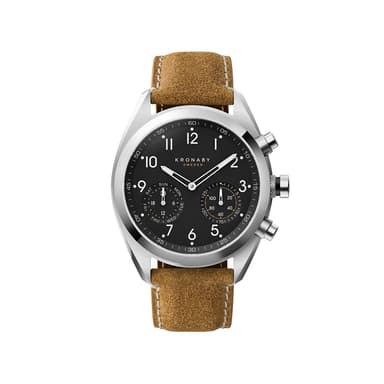 Kronaby Hybrid Smar klocka Apex 43mm stal svart urtavla Elgiganten Elgiganten