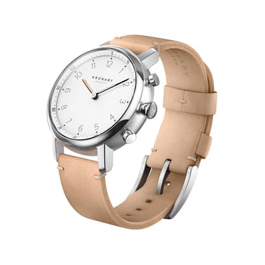 Kronaby Hybrid Smartklocka North 38mm stål vit urtavla