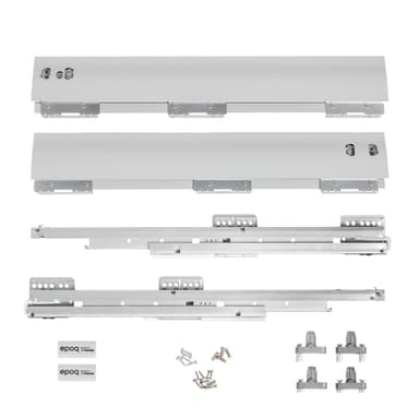 Epoq XP lådsidor med skenor 55 40 kg (låga)