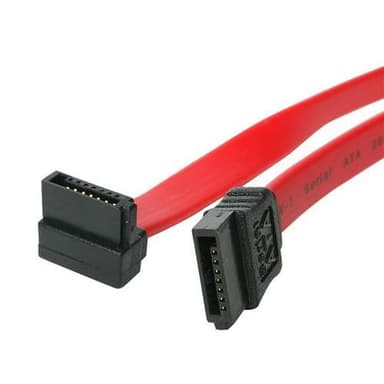 StarTech.com SATA24RA1, 0,609 m, SATA III, SATA 7-pin, SATA 7-pin, Hon