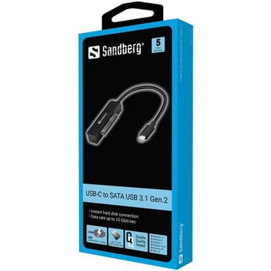 Sandberg USB-C to SATA USB 3.1 Gen.2