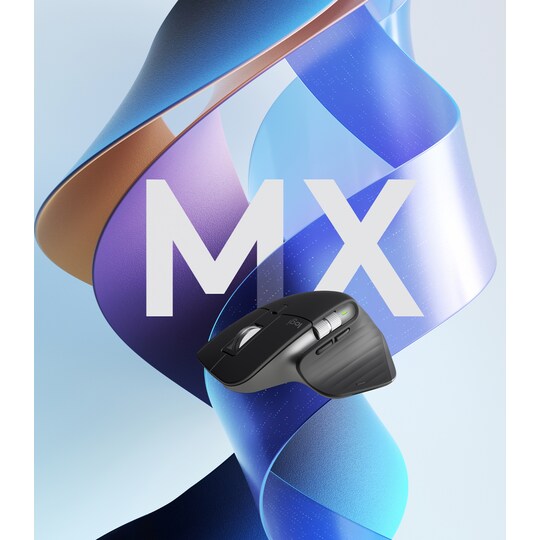 Logitech MX Master 3S trådlös mus (grafit)