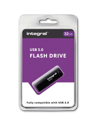 Integral Hi speed 32GB USB 3.0 Black.
