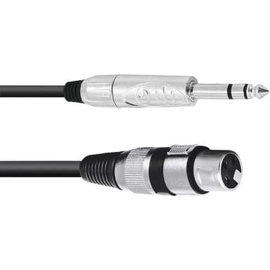 Omnitronic 30225182 XLR Adapterkabel [1x XLR-kontakt