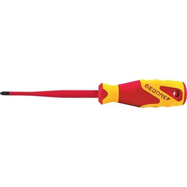 Spårskruvmejsel Gedore VDE 2172 3,5 Klingbredd: 3.5 mm