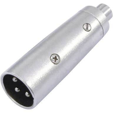 Omnitronic 30226566 XLR Adapter [1x RCA-hona - 1x