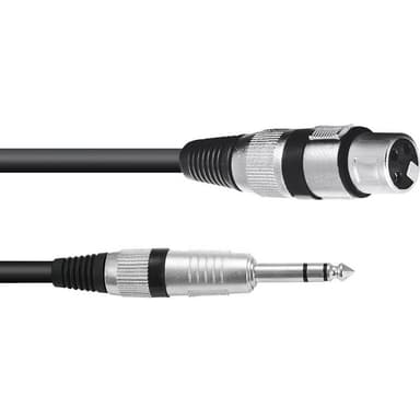 Omnitronic 30225195 XLR Adapterkabel [1x XLR-kontakt