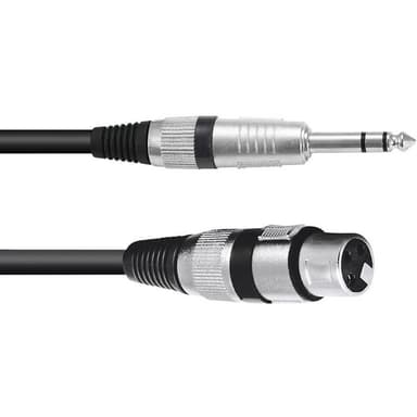 Omnitronic 30225180 XLR Adapterkabel [1x XLR-kontakt