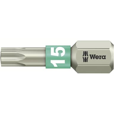 Wera 3867/1 TS TX 15 X 25 MM Torx-Bit T 15 Rostfritt