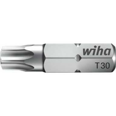Wiha Torx-Bit T 30 Krom-vanadin-stål härdad C 6.3 2 st