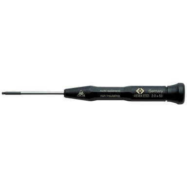 C.K. ESD Insexnyckel-skruvmejsel Nyckelstorlek: 1.5 mm