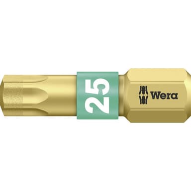 Wera 867/1 BDC TX25X25 Torx-Bit T 25 Verktygsstål