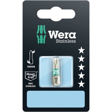 Wera 3867/1 TS SB SiS Torx-Bit T 10 Rostfritt stål D