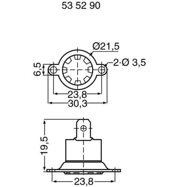 TRU COMPONENTS 1567182 Nätverkskabel CAT 6 SF/UTP 4 x 2