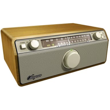 Sangean WR12 Bordsradio FM Valnöt Elgiganten