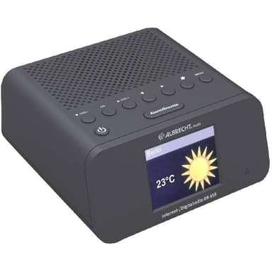 Albrecht DR 450 Internet-klockradio DAB, FM, Internet