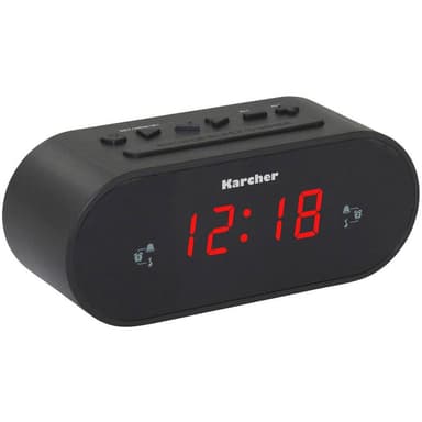 Karcher UR 1030 Klockradio FM Svart