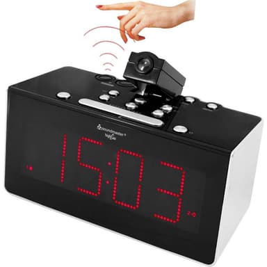 soundmaster FUR6005 Klockradio FM Svart