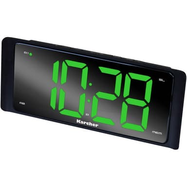 Karcher UR 1090 Klockradio FM Svart