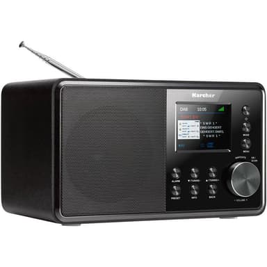 Karcher DAB 3000 Bordsradio DAB+ AUX Svart