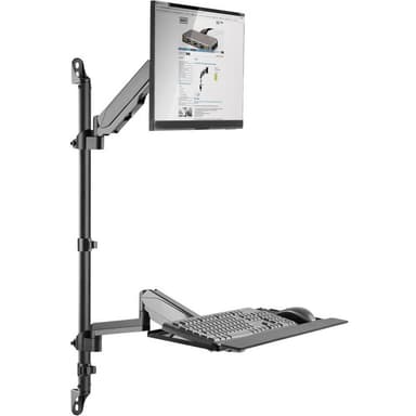 Digitus DA-90372 1 st Monitor-väggfäste 43,2 cm (17) -