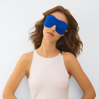 Travel Blue Ultimate Mask sovmask med justerbar rem