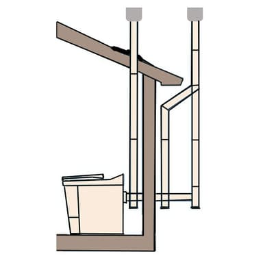 Förbränningstoalett Sunwind El-dorado Pro