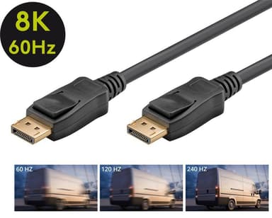 Goobay DisplayPort™-anslutningskabel 2.0