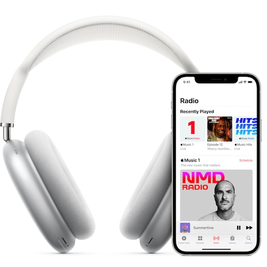 Apple AirPods Max trådlösa around ear-hörlurar (space grey)