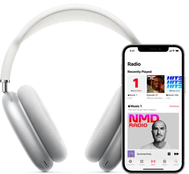 Apple AirPods Max trådlösa around ear-hörlurar (space grey)