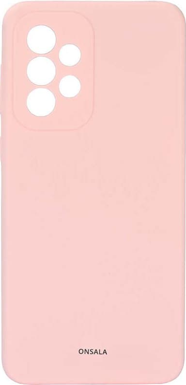 Onsala silikonfodral för Samsung Galaxy A33 (kalkrosa)