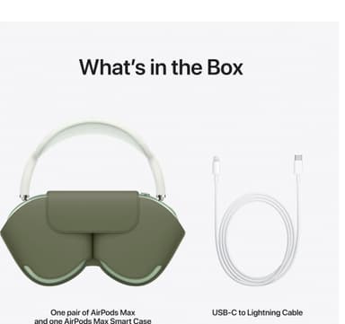Apple AirPods Max trådlösa around ear-hörlurar (green)