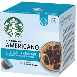 Starbucks Iced Americano kaffekapslar av Nescafé Dolce Gusto 12503192
