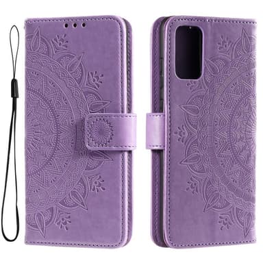 SKALO Samsung A53 5G Mandala Plånboksfodral - Lila