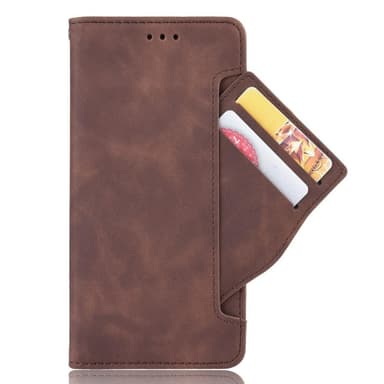 SKALO Xiaomi Redmi Note 11 6-FACK Plånboksfodral - Brun