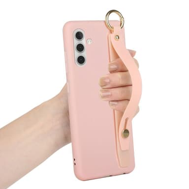 SKALO Samsung A13 5G Handrem TPU-skal - Rosa