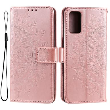 SKALO Samsung A53 5G Mandala Plånboksfodral - Roséguld
