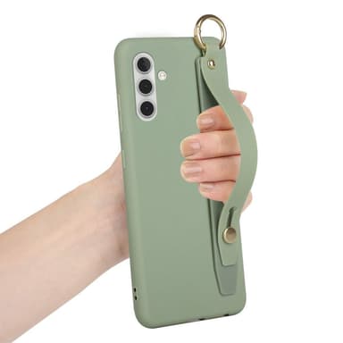 SKALO Samsung A13 5G Handrem TPU-skal - Grön