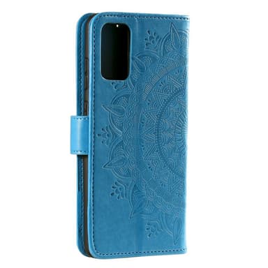 SKALO Samsung A33 5G Mandala Plånboksfodral - Blå