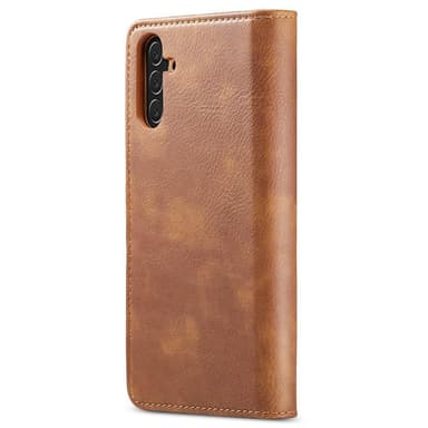 DG MING Samsung A04s 4G 2-i-1 Magnet Plånboksfodral - Brun
