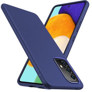 SKALO Samsung A53 5G Twill TPU skal - Blå