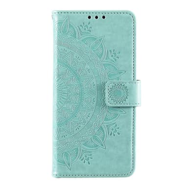 SKALO Samsung A13 5G Mandala Plånboksfodral - Turkos