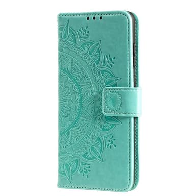 SKALO Samsung A33 5G Mandala Plånboksfodral - Turkos