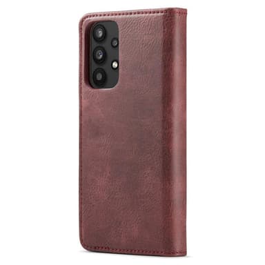 DG MING Samsung A33 5G 2-i-1 Magnet Plånboksfodral - Röd